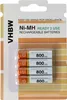 vhbw 8x AAA Micro Akku kompatibel mit Panasonic KX-TG6821, Produktbild-Vorschau 3