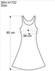 Vestido corto con estampado étnico - Color crema / Diseño Vista previa de la imagen del producto 4
