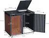 ML-Design Mülltonnenbox 4er für 4 Tonnen 240L 264x80x116,3 Produktbild-Vorschau 7