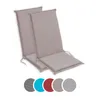 2er Set Hochlehner Auflage, Gartenstuhlauflage, 120 x 50 Produktbild-Vorschau 1