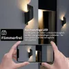 LED wandlamp zwart, IP65 buitenwandlamp binnen & buiten, Productafbeelding-voorbeeld 3