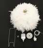 Feather Pendelleuchte Schirm für Decken Flauschige Lampe Produktbild-Vorschau 5