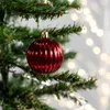 Kunststoff Weihnachtskugel rot 1 Set - 34 Stück Ø 6cm Deko Produktbild-Vorschau 11