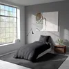 2-tlg Premium Damast Bettwäsche 135x200 + 80x80 cm mit YKK Produktbild-Vorschau 5