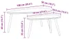 vidaXL 2-tlg. Couchtisch-Set Massivholz Kiefer Braun Produktbild-Vorschau 8