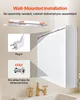 Armoire à pharmacie avec éclairage et miroir HD en 3 Voir les images du produit 5