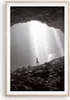 Gerahmtes Poster - Rahmen in heller Eiche - Höhle Produktbild-Vorschau 1