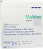 MaiMed Vlieskompressen steril 4-lagig 50 Stück 7,5 x 7,5 cm Produktbild-Vorschau 2