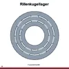 Rillenkugellager 6316 -M ID 80mm AD 170mm Breite39mm FAG Produktbild-Vorschau 3