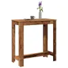 vidaXL Tavolo da bar in legno vecchio 102x50x103,5 cm Anteprima dell’immagine prodotto 2
