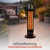alpina Infrarotheizung Heizstrahler – Terrassenheizer 800W Produktbild-Vorschau 9
