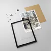 Gerahmtes Poster - Schwarzer Rahmen - Rudel Wölfe Winter - Produktbild-Vorschau 4