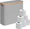 Relaxdays Portarotolo, 12 rotoli, A x L x P: 38 x 43 x 17 Anteprima dell’immagine prodotto 1