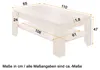 trendteam Wohnen Couchtisch Universal Matera NB/ 110 x 47 x Produktbild-Vorschau 5