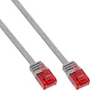 InLine Patchkabel flach, U/UTP, Cat.6, grau, 2m, 2 m, Cat6, Produktbild-Vorschau 1