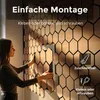 Dalsys 4x Akustikpaneele Holz 76x62cm mit Hexagon-Muster Produktbild-Vorschau 6