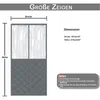 Magnetische deur gordijn, warmtebescherming, 90x210 cm, Productafbeelding-voorbeeld 9