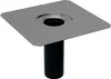 Geberit GE Pluvia Dampfsperrenanschluss, 25L, d90, CrNi, Produktbild-Vorschau 1