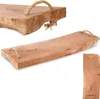 Vassoio in legno per trasportare e servire i pasti Anteprima dell’immagine prodotto 12