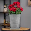 Blumentopf Blumenübertopf mit Untersetzer Blumenbehälter Produktbild-Vorschau 7