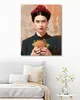 Zuty - Malen nach Zahlen - FRIDA KAHLO UND HAMBURGER, 40x50 Produktbild-Vorschau 2