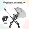 Kinderwagen Buggy KinderBuggy Drehsitz Sonnen Verdeck Produktbild-Vorschau 3