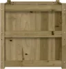 vidaXL Fioriera 2 pezzi Legno di pino impregnato Anteprima dell’immagine prodotto 7