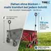 TIREX by xonic® Bollerwagen Faltbar mit PolyurethanXL Produktbild-Vorschau 3