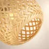 Luxolar LED stropní lampa se 4 žárovkami E27, ratan, boho, Náhled obrázku produktu 11