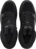 A top-down view of a pair of black Puma sneakers. Produktbild-Vorschau