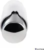 A close-up studio shot of a white and chrome radiator valve on a white background. Produktbild-Vorschau