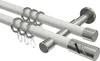 Interdeco Gardinenstange / Vorhangstange Weiß / Produktbild-Vorschau 1