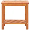 vidaXL Beistelltisch Akazienholz Massiv 45 x 33 x 45 cm Produktbild-Vorschau 1