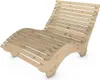 Holzliege Wellenliege Waldsofa Relaxliege Gartenliege Produktbild-Vorschau 3