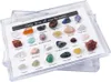 24pcs Mineral Gem Kit Géologie éducative Gemmes Set Kids Voir les images du produit 4
