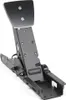 A black metal clutch pedal assembly for a racing simulator, shown from a three-quarter angle against a white background. Podgląd zdjęcia produktu