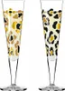 PROM Goldnacht Champagne Glass Duo A. Vasconcelos H25 Náhľad obrázku produktu 2