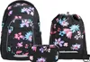 Coocazoo, Schulrucksack-Set MATE Floral Artnight 3-teilig Produktbild-Vorschau 1