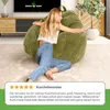 Green Bean® Indoor Sitzsack "Scoop" 90x110cm mit EPS Perlen Produktbild-Vorschau 3