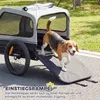 PawHut – skladací príves za bicykel pre psov so sklopnou Náhľad obrázku produktu 5