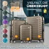 tillvex® Sada cestovných kufrov 3-TLG. + váha na batožinu, Náhľad obrázku produktu 5