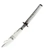 Katana decorativa in bambù, bianca, con drago e fodero Anteprima dell’immagine prodotto 5