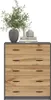 BDW, Schuhschrank Modern, 74×35×85 cm, 5 Klappen für Flur, Produktbild-Vorschau 5