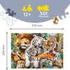 Trefl 20152 puzzle Konturpuzzle 500 pc(s) Tiere Produktbild-Vorschau 9