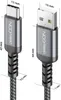deleyCON 2x 2m USB-A auf USB-C Kabel Ladekabel Datenkabel Produktbild-Vorschau 3