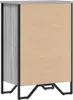 vidaXL Knihovna Grey Sonoma 50x31x74,5 cm Materiál na bázi Náhled obrázku produktu 6