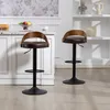 Sada dvou otočných barových stoliček o 360°, vyrobených z Náhled obrázku produktu 10