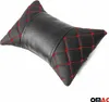 Polštářek na krk auto černý červený 8x30cm Náhled obrázku produktu 5
