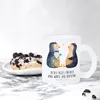 Mr. & Mrs. Panda Teetasse Glas Pinguin Pärchen - Produktbild-Vorschau 3