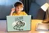 MuchoWow® Laptop Aufkleber Sticker Cover Motorrad - Retro - Produktbild-Vorschau 3